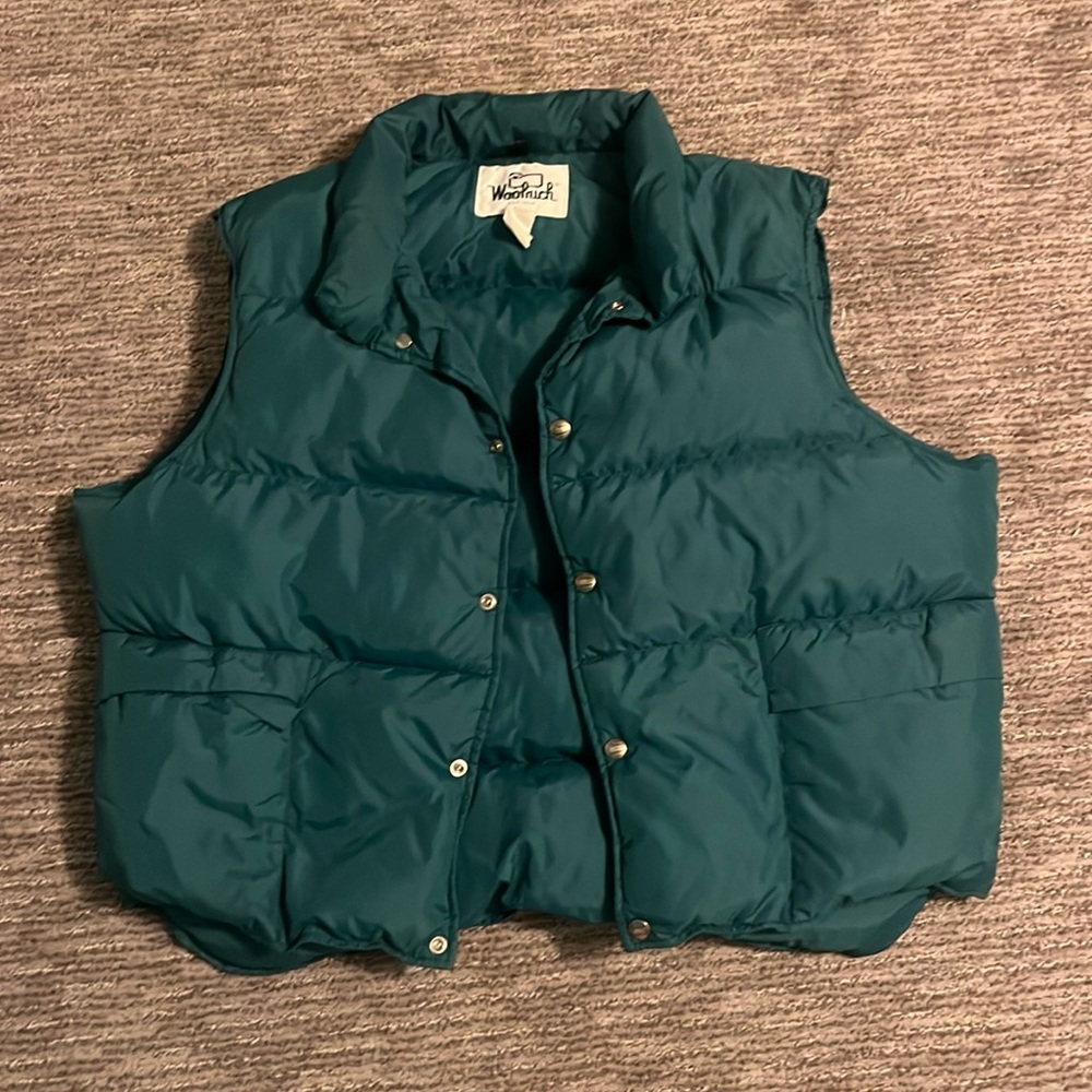 Teal Woolrich Vest